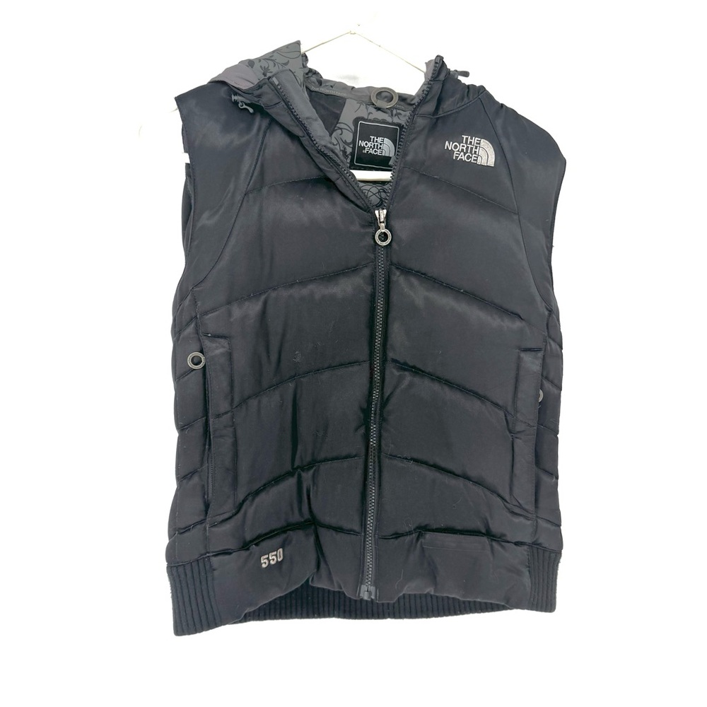 The North Face Black Hooded Puffer Vest